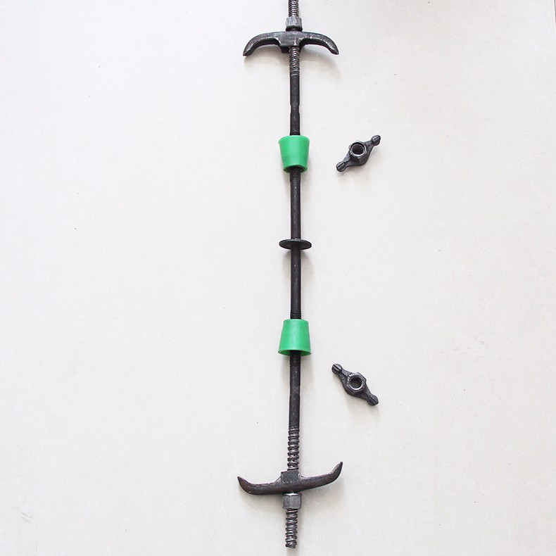 三段式止水螺桿用于穿墻的防水止水工藝(圖1)